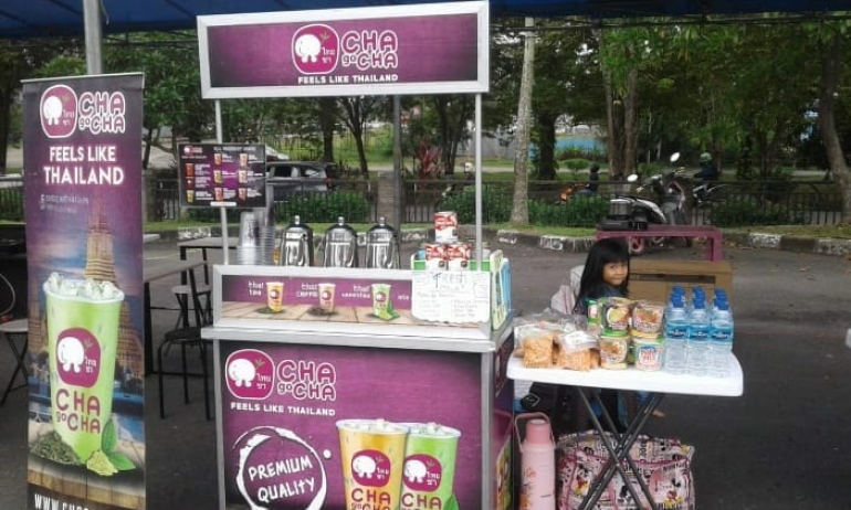 Booth Stand Franchise Chagocha Thai Tea